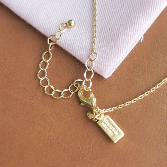 Kate Spade Picnic Perfect Strawberry Gold Necklace - Picture 4 of 4